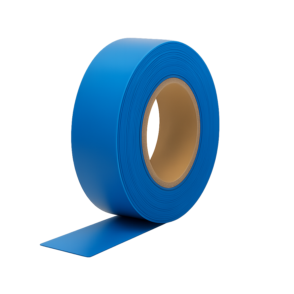 Termo Retrátil Azul para Isolamento